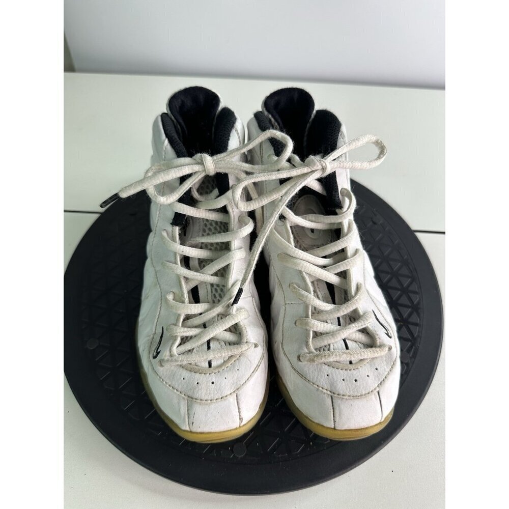 Nike Little Posite One Youth Size 1.5Y Sneakers 723946-102 ‘White Ice’ Athletic - Picture 2 of 8